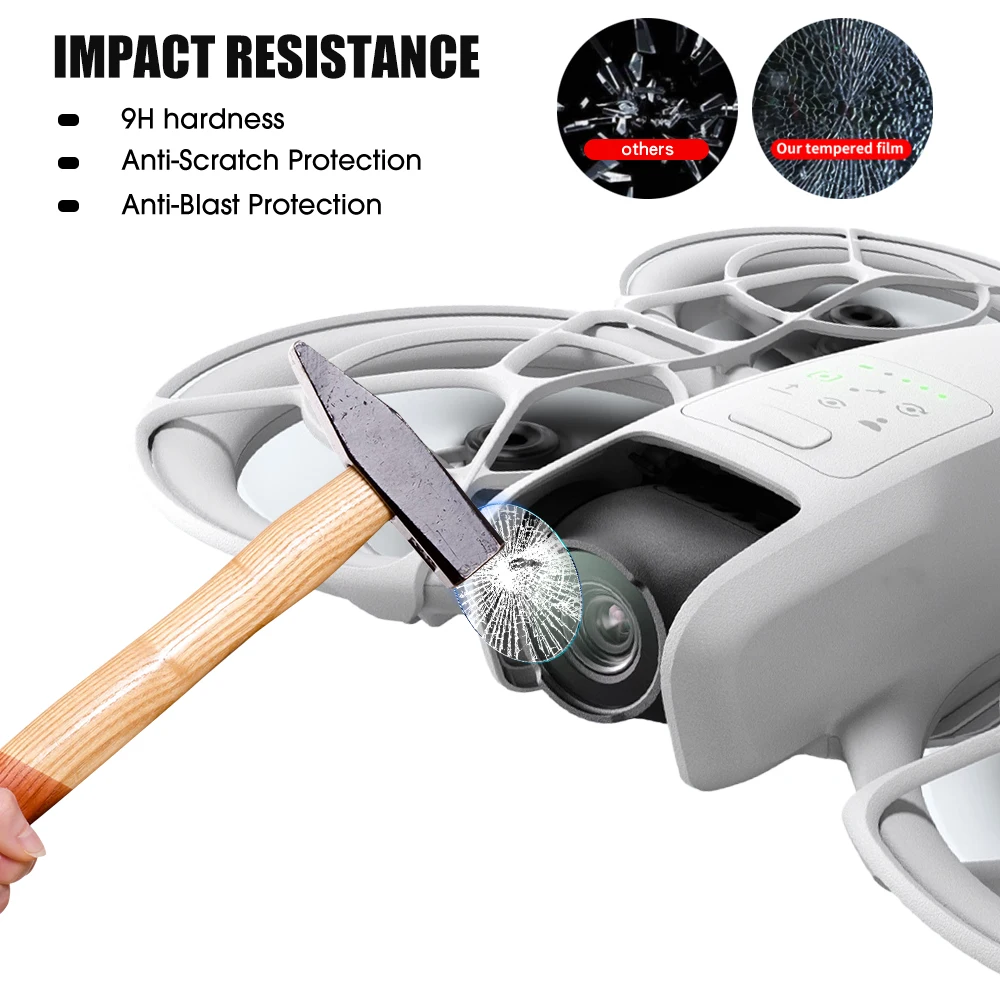 10/5/1PCS Tempered Glass Camer - огляд і ціна Drone Camera Filter