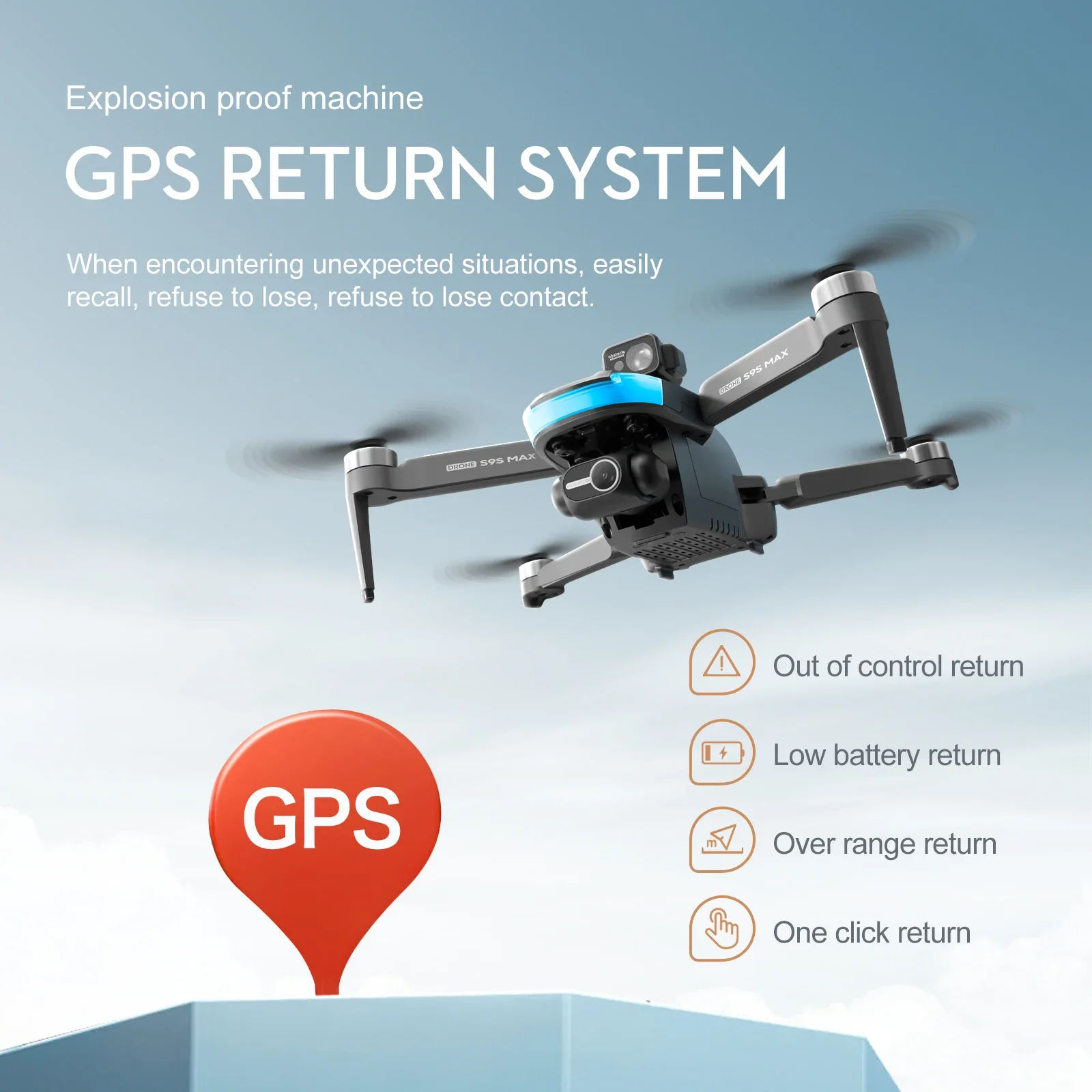 NEW S9S MAX MINI Drone 4K 2-Ax - огляд і ціна Drone Camera Night Vision