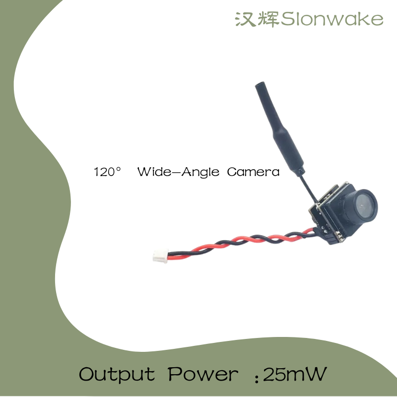 Slonwake 5.8G 48CH 25mW FPV VT - огляд і ціна Drone Camera Wide Angle