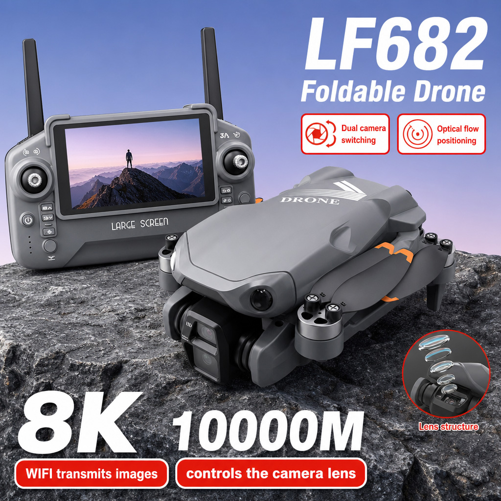 Aerial Photo LF682 Drone 8K HD - огляд і ціна Drone Camera Mount
