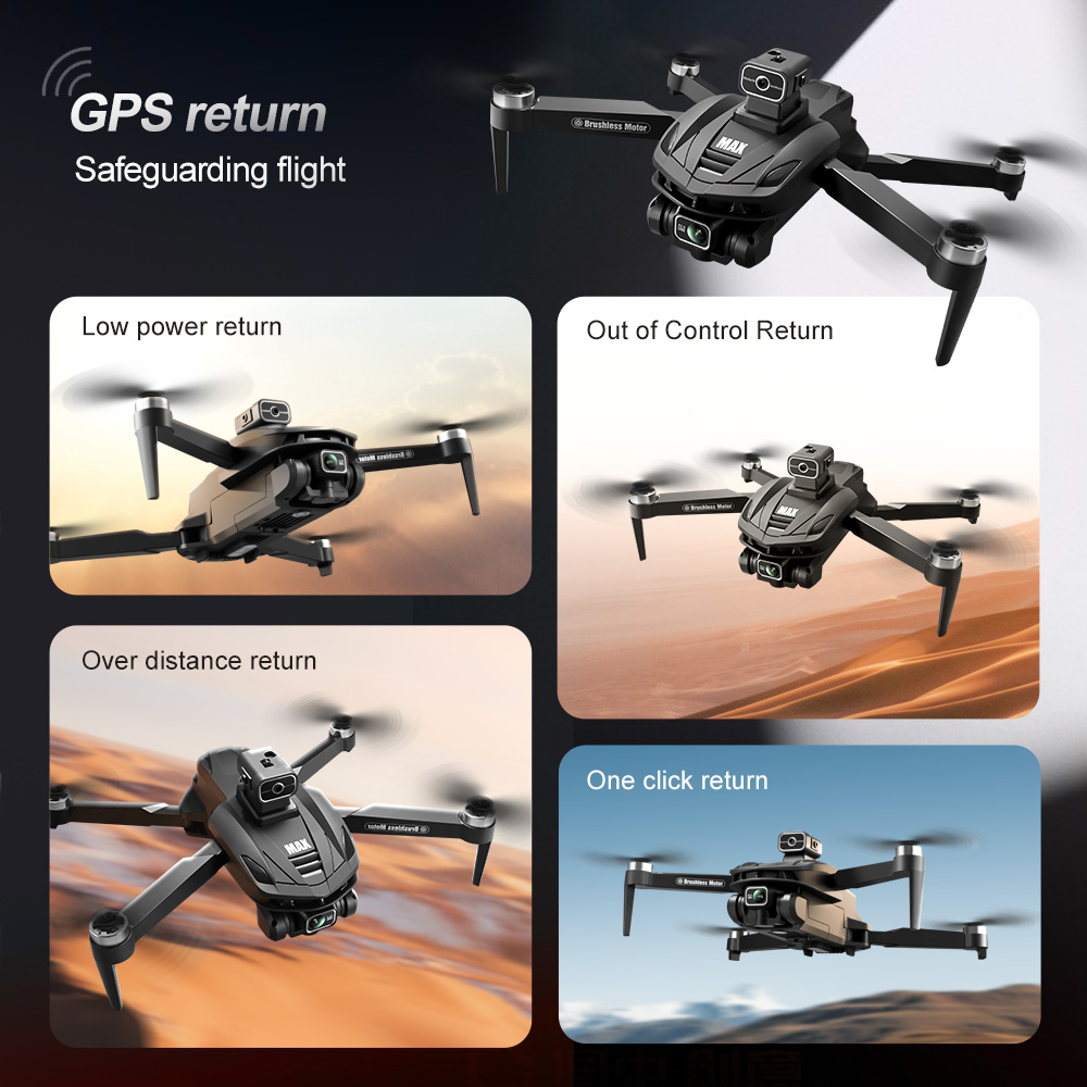 V168 PRO Max GPS Drone 8K Prof - огляд і ціна Drone Camera Professional