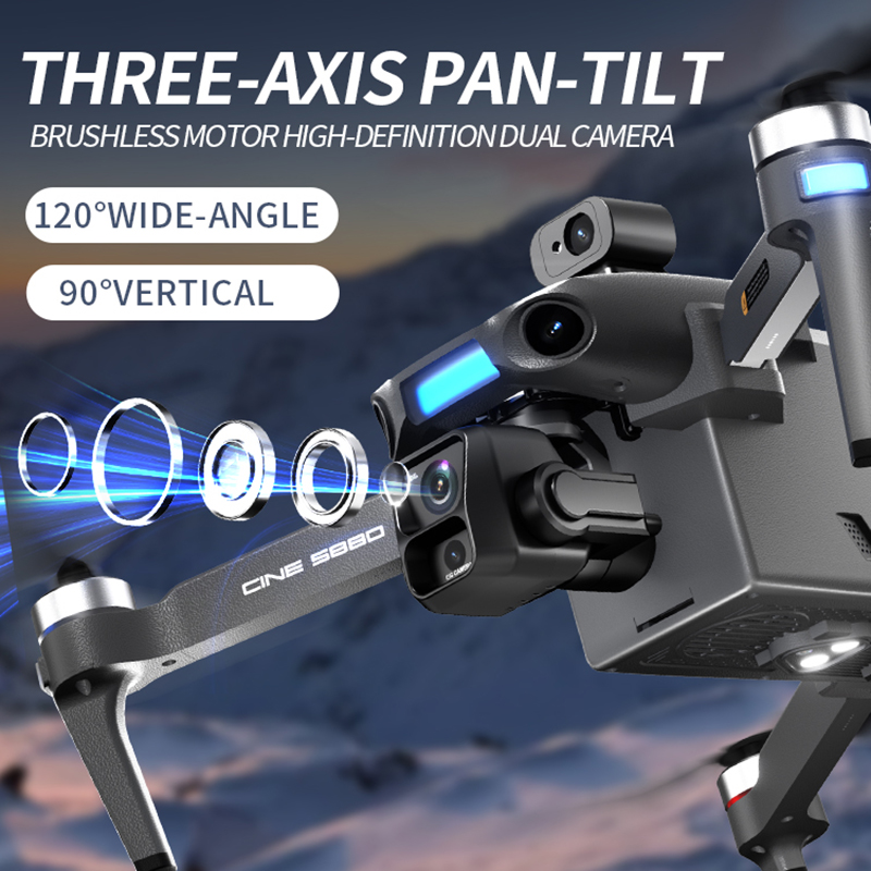 2026 New 8K Dual Camera Drone  - огляд і ціна Drone Camera Mount