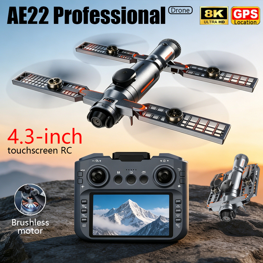 Upgraded AE22 PRO MAX Foldable - огляд і ціна Drone Camera Waterproof