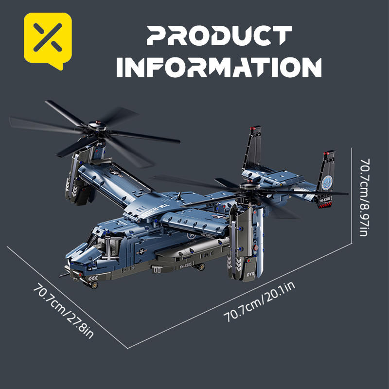 Military V-22 Osprey Tiltrotor - огляд і ціна Jjrc Drone X12