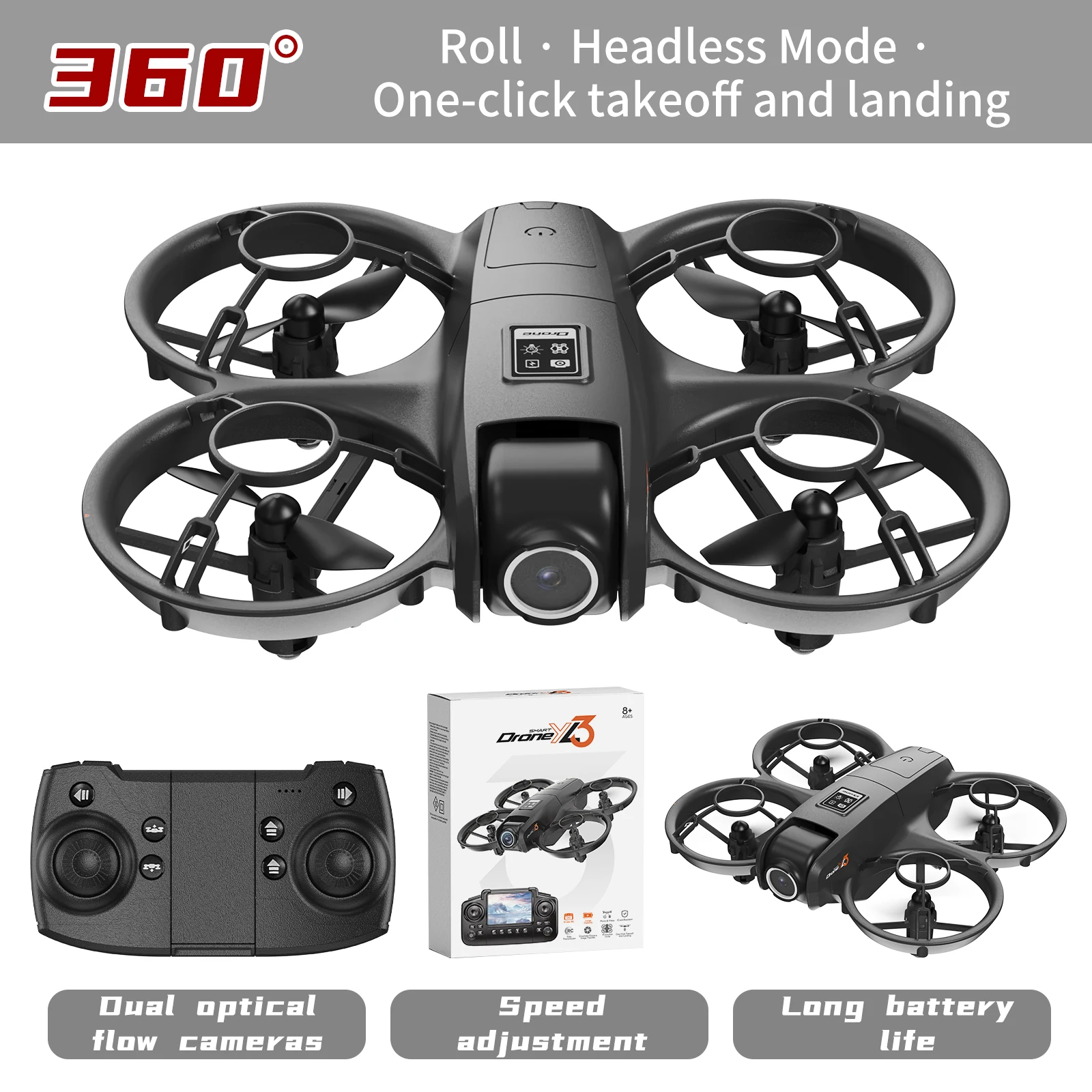 New YL3 RC Drone 8K 1080P Wide - огляд і ціна Drone Camera Wide Angle