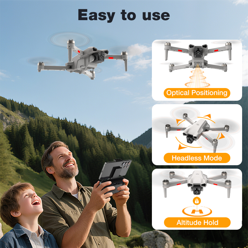 NEW Hot L017 Pro Drone Brushle - огляд і ціна Drone Camera Mount