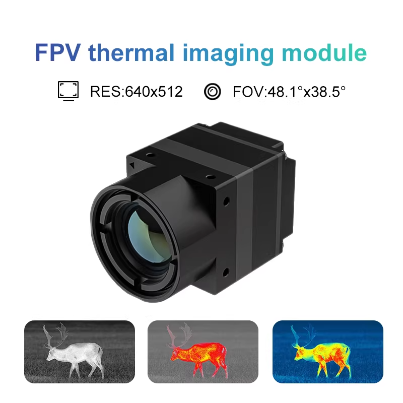 FPV Thermal Camera CVBS Interf - огляд і ціна Drone Camera Thermal